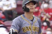 阪神逆転負けで首位陥落危機…佐藤輝明がプロ野球記録の1試合5三振、新人野手では初