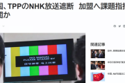 NHK「中国のTPP加盟のハードル、国有企業、ウイグルでの人権問題」→中国発狂、放送遮断！！