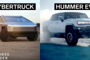 「地球人用と火星人用？」テスラ「サイバートラック」VS GMC「ハマーEV」　海外の反応
