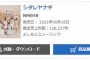NMB48「シダレヤナギ」初日売上128,237枚で1位発進！！