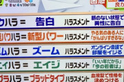 お前らハラスメントには気をつけろよ