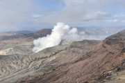 【九州・阿蘇山】未明から火山性微動の振幅が拡大