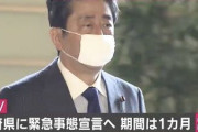 【速報】安倍首相「緊急事態宣言、ガチで出す」