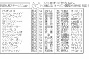 【競馬】　京都牝馬ステークス(GⅢ)　2chレスまとめ