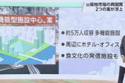 築地スタジアム案、5万人収容の他競技対応型ドームと判明