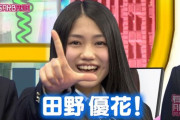「田野優花」←こいつで覚えてること書いてけ