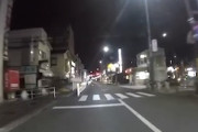 【動画】バイクで走行中に大停電に遭遇した車載がホラー映画。