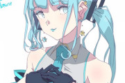 初音ミクの絵を描いた