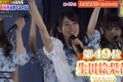 「歌が上手い歌手最新ベスト50」で49位に生田絵梨花がランクイン！！！【乃木坂46】