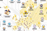 【画像】世界各国の「検索数トップポケモン」の可視化地図が作成されるｗｗｗｗ