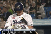 村上宗隆(23).182(55-10)2本9打点 出塁率.357 長打率.345 OPS.703←スランプ長くね？