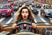 【決定的瞬間】運転中の女さん、流石に知能が低すぎて炎上wwwwwww
