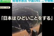ついに処理水で騒いでる国が世界中で中国のみに、ロシアですら言及なし