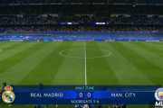 【速報】レアルマドリードvsマンチェスターシティ…緊迫の前半終了ｗｗｗｗｗｗｗ
