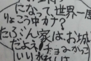 小6の小島瑠璃子(12)「将来の私へ。お金持ちになってますか？チョー格好いい彼氏はいますか？」