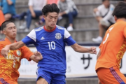 岡山県FW安西来起(岡山U-18/2年)_注目エースが試合終盤に同点弾。2度目の挑戦で全国ベスト4と自身のアピールを狙う
