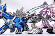 「綿棒」で作られたポケモンのアートたち　綿棒でこんなクオリティ高いものが作れるの！？（※画像あり）