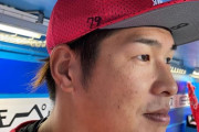 千葉魂　離脱マーティンと気持ち一つに　帽子に「７９」書いたロッテ中村奨