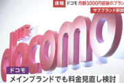 ドコモ、月額3000円前後のサブブランド導入へ。メインブランドでも料金見直し検討