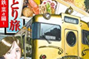 【悲報】撮り鉄さん、電車内でミニ脚立を利用してしまう
