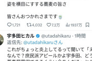 【悲報】宇多田ヒカルさん「そば屋」投稿がSNS波紋を呼んでしまうｗｗｗｗｗ
