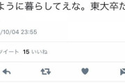 高橋まつりさん「５０過ぎた金持ちのハゲのおっさんに飼われて、専業主婦してーな　東大卒だけど。」
