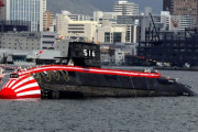 日本、世界最大級の通常動力型潜水艦「らいげい(雷鯨)」が進水、フランス原潜より巨大 新型の18式魚雷、ハープーンミサイル等兵装