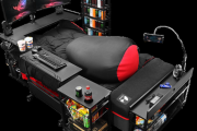 【朗報】ゲーム、食事、睡眠のすべてが完結する「ゲーミングベッド」発売。お値段なんと126300円