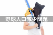 【悲報】野球人口の減少、止まらない……………全国の高校球児が3772人減で7年連続減少　どうするべき