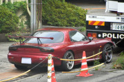 「鹿児島から来た」首都高でルーレット走行、事故って逮捕【RX-7FD】
