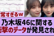 乃木坂46に関する衝撃のデータが発見される【乃木坂46・乃木坂配信中・乃木坂工事中】