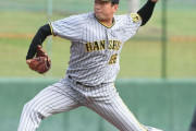 阪神育成渡辺雄大、実戦４戦目で初３者凡退「意図する球投げられた」支配下＆開幕１軍へアピール