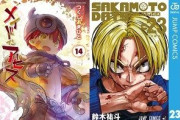 8月発売の注目漫画・ラノベまとめ！ブルーロック、メイドインアビス、SAKAMOTO DAYSなど！
