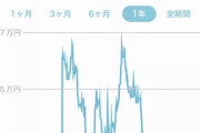 【悲報】ワイのビットコイン、もうボロボロ