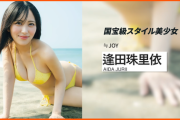 【≒JOY】逢田珠里依、国宝級スタイル美女