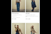 アパレル「GAP」の商品ページ、モデルが踊りすぎてて服が見れねえｗｗｗｗｗｗ