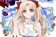 【FGO】バレンタインの水着エレちゃんイラスト！！　ビーストフラッシュチョコ！