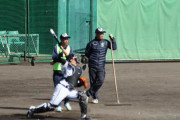 阪神５位藤田、初の二盗阻止スローイング練習に参加