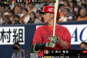 西川龍馬.320（セ1位）9本55打点出塁率.352OPS.797