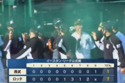 ロッテ浦和軍　12試合11勝1敗1分 打率.272 防御率1.60