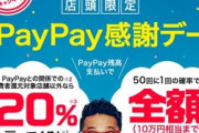 PayPay使ってるやつ 10月5日の1周年記念キャンペーンは何買うんや？