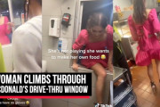 米：マックで注文を断られた女性「自ら料理する！」と厨房内に乗り込む[海外の反応]