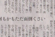 【画像】50代男性がやけくそになって送った文章、新聞に掲載されてしまうｗｗｗｗｗｗ