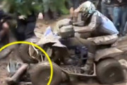 【動画】コース上の観客を容赦なく轢いていくオフロードレース(°_°)