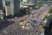 韓国で文大統領・チョグク法相の弾劾求めるデモ　５００万人参加ｗｗｗｗｗｗｗｗｗｗｗｗｗ