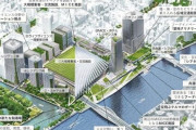 【画像】築地跡地完成予想図、かなり良さそう