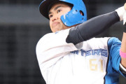 【日本ハム】今川優馬、新庄監督の前で完璧“12球団1号”オフにジャッジの打撃コーチから指導