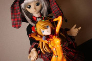 娘（人形）とエヴァのアスカのプラモを作るで！