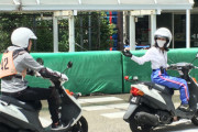 AT限定小型バイクの教習行っとる