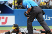 【阪神】岡田監督大噴火　同点狙った植田海が本塁突っ込み試合終了「信じられん。びっくりした」